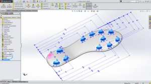 SOLIDWORKS 2015 - Variable Pattern Tables 