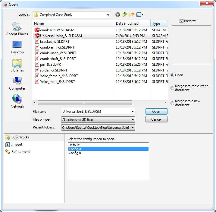 SOLIDWORKS Composer Projects - Step 3