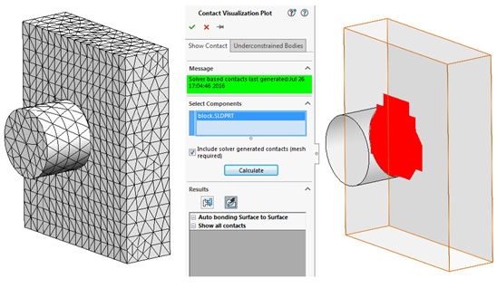 SOLIDWORKS Simulation Quick Tip: Solver Generated Contactsimage001