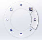 Shortcut Commands in SOLIDWORKS - Gesture Wheel 2