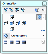 SolidWorks Navigation - model orientation shortcuts - space bar SolidWorks Navigation - model orientation shortcuts - space bar