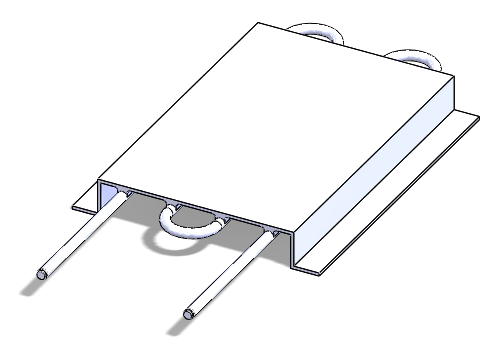 Conjugate heat transfer - cold plate