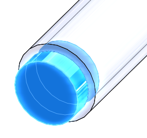 Conjugate heat transfer - cooling tube