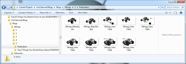 Publishing Images