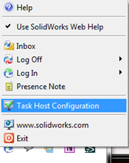 Task Host Configuration