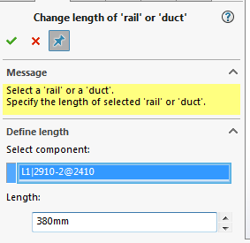 SOLIDWORKS Electrical: Customizing Ducts and Rails image015