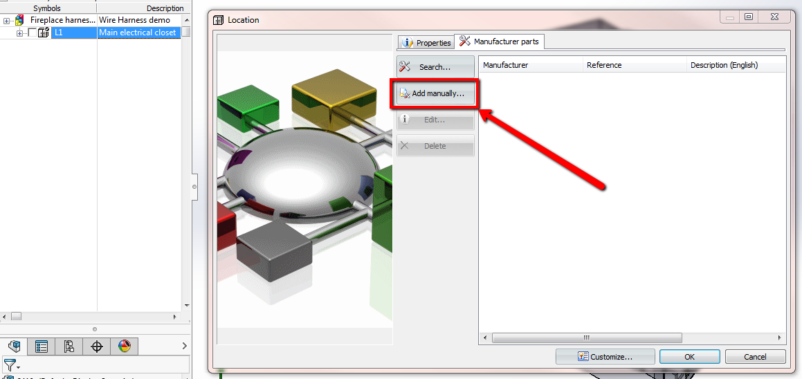 SOLIDWORKS Electrical: Customizing Ducts and Rails image009