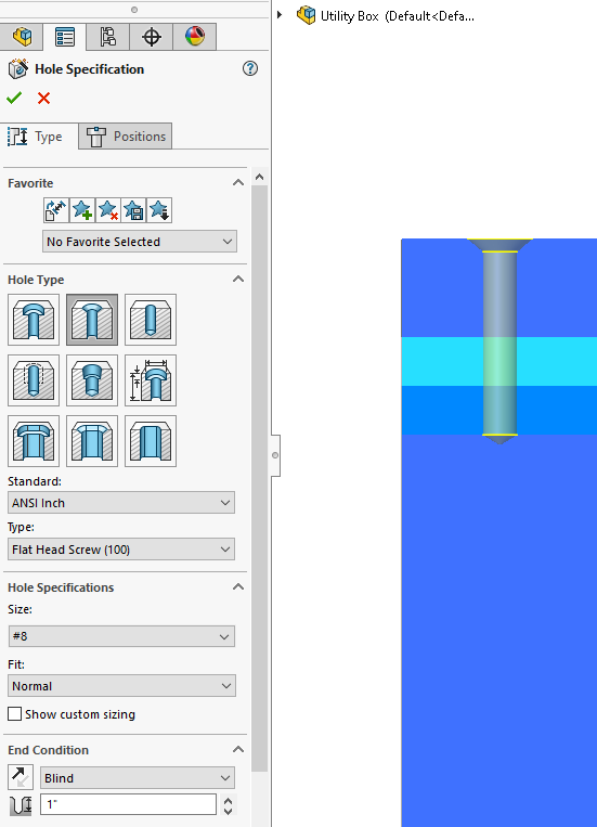 SOLIDWORKS: Difference Between Hole Wizard, Advanced Hole and Hole Series