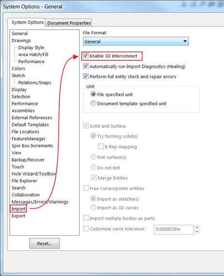 What’s New SOLIDWORKS 2018: 3D Interconnect Imports Custom Properties and Material