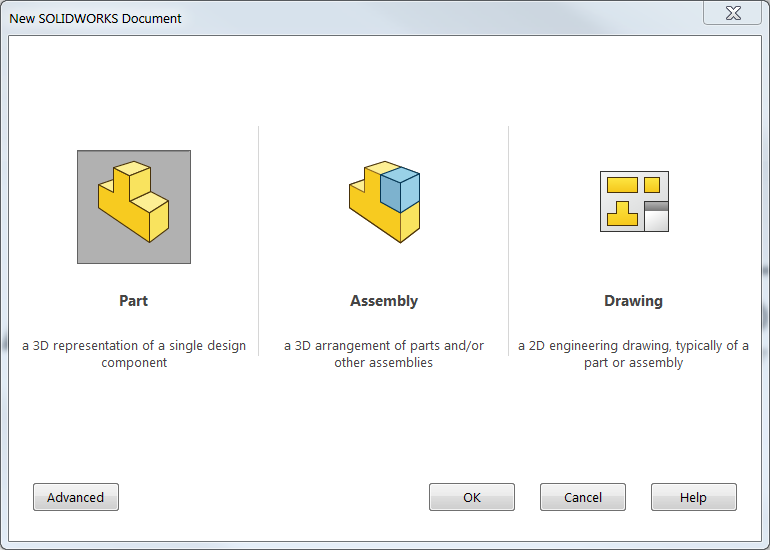 SOLIDWORKS: File Locations - Creating Custom Templates - Image 1