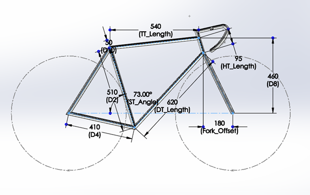 bicycle frame design